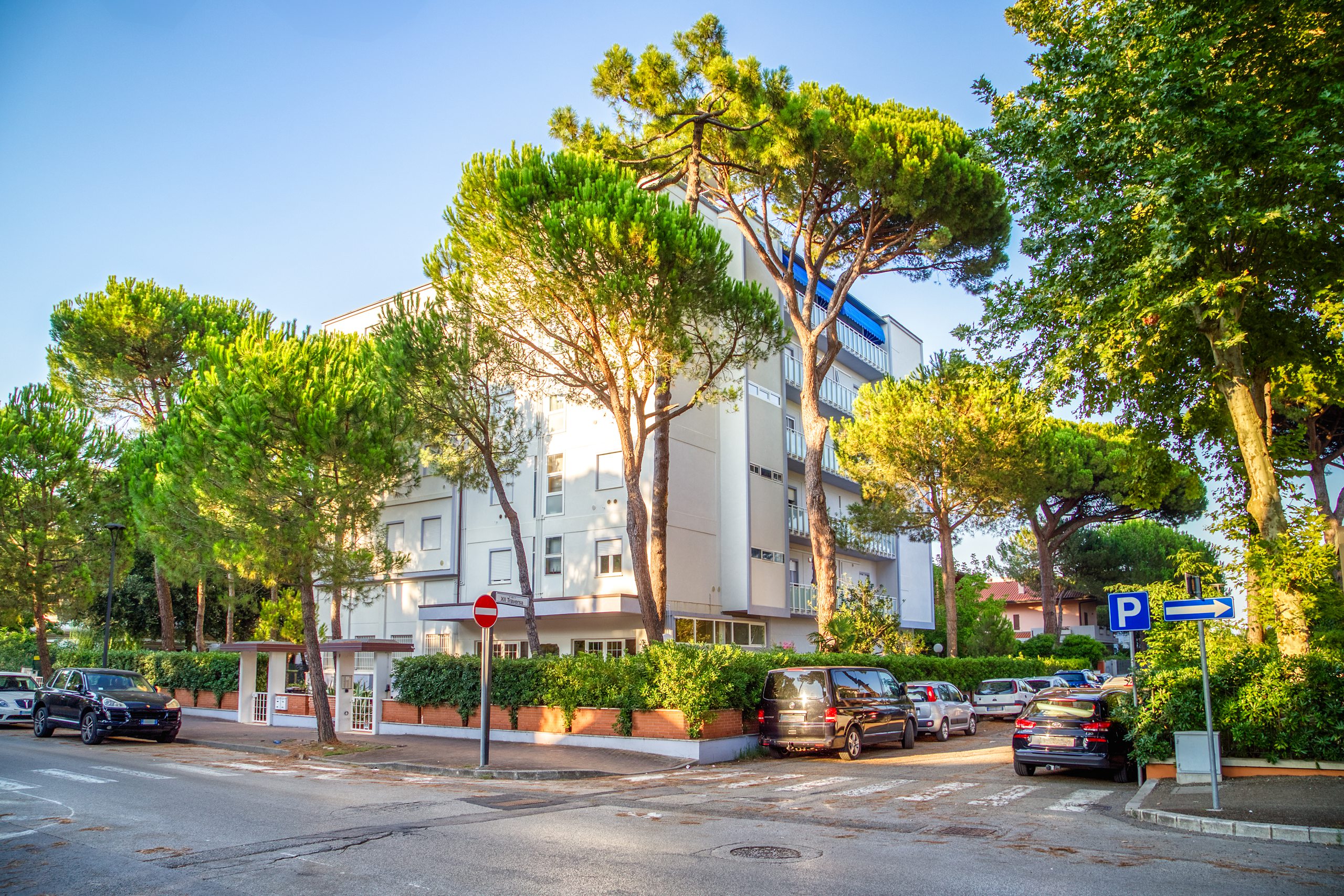 Il Condominio Christian tra i pini a Milano Marittima